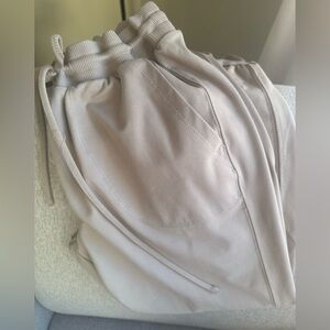 Rachel Zoe Neutral Taupe Drawstring Joggers